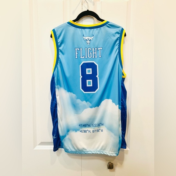 New Chicago Bulls Limited Edition “Flight 8” Jersey - Picture 5 of 5